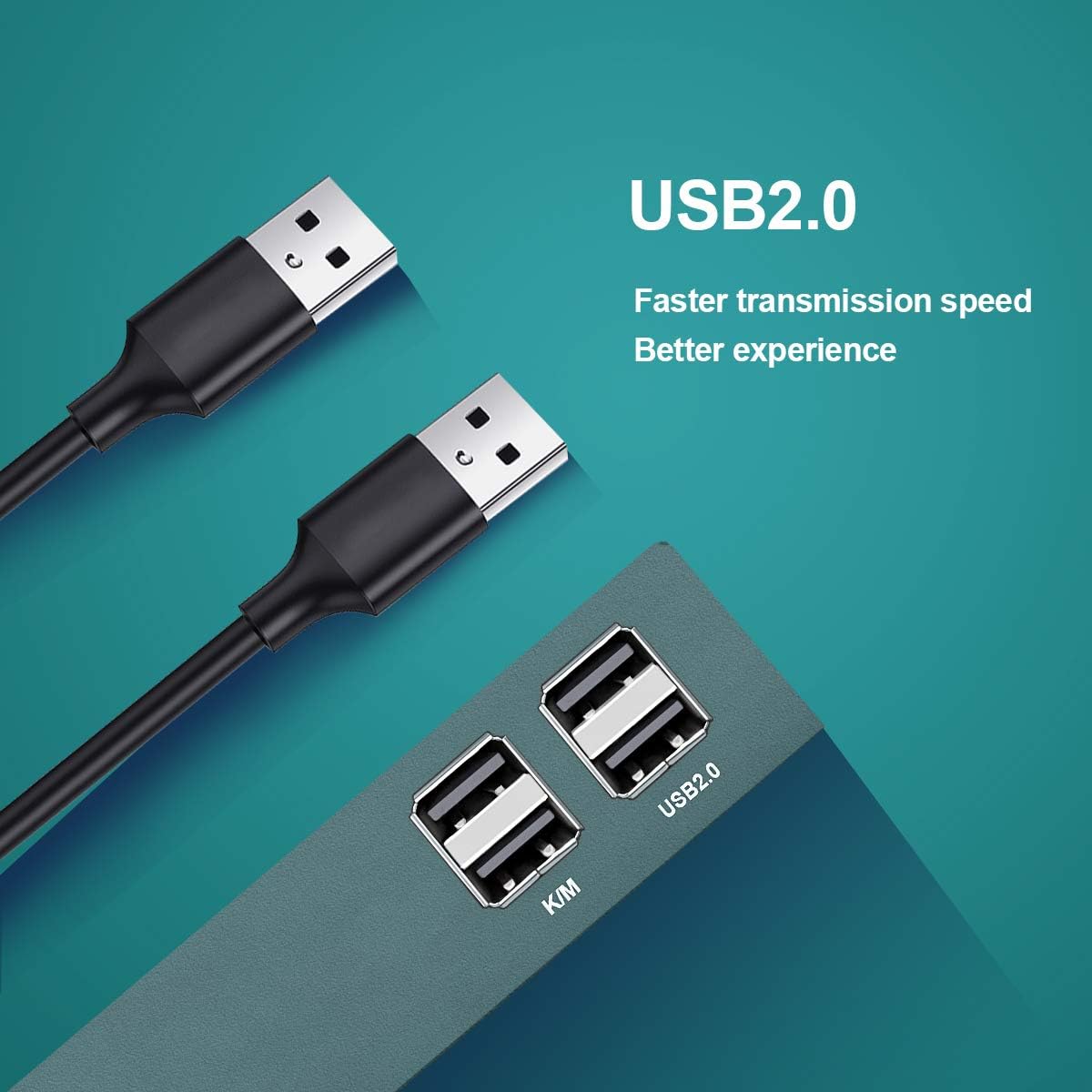 4 Port 4K@30Hz HDMI KVM Switch with HDMI and USB Cables Z13080