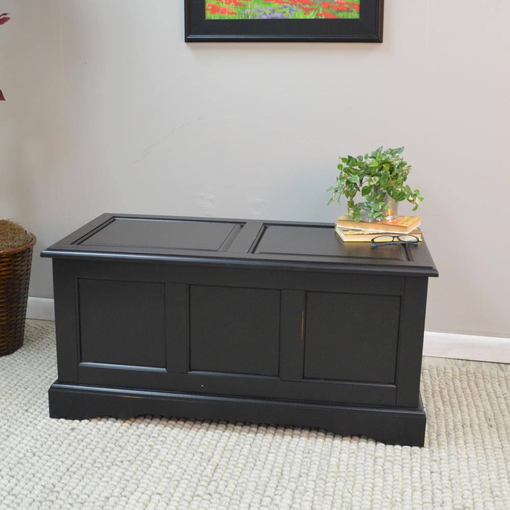 Antique Black Blanket Chest D450677