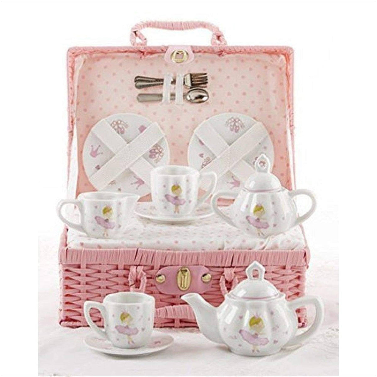 Pink Porcelain Tea Set L624