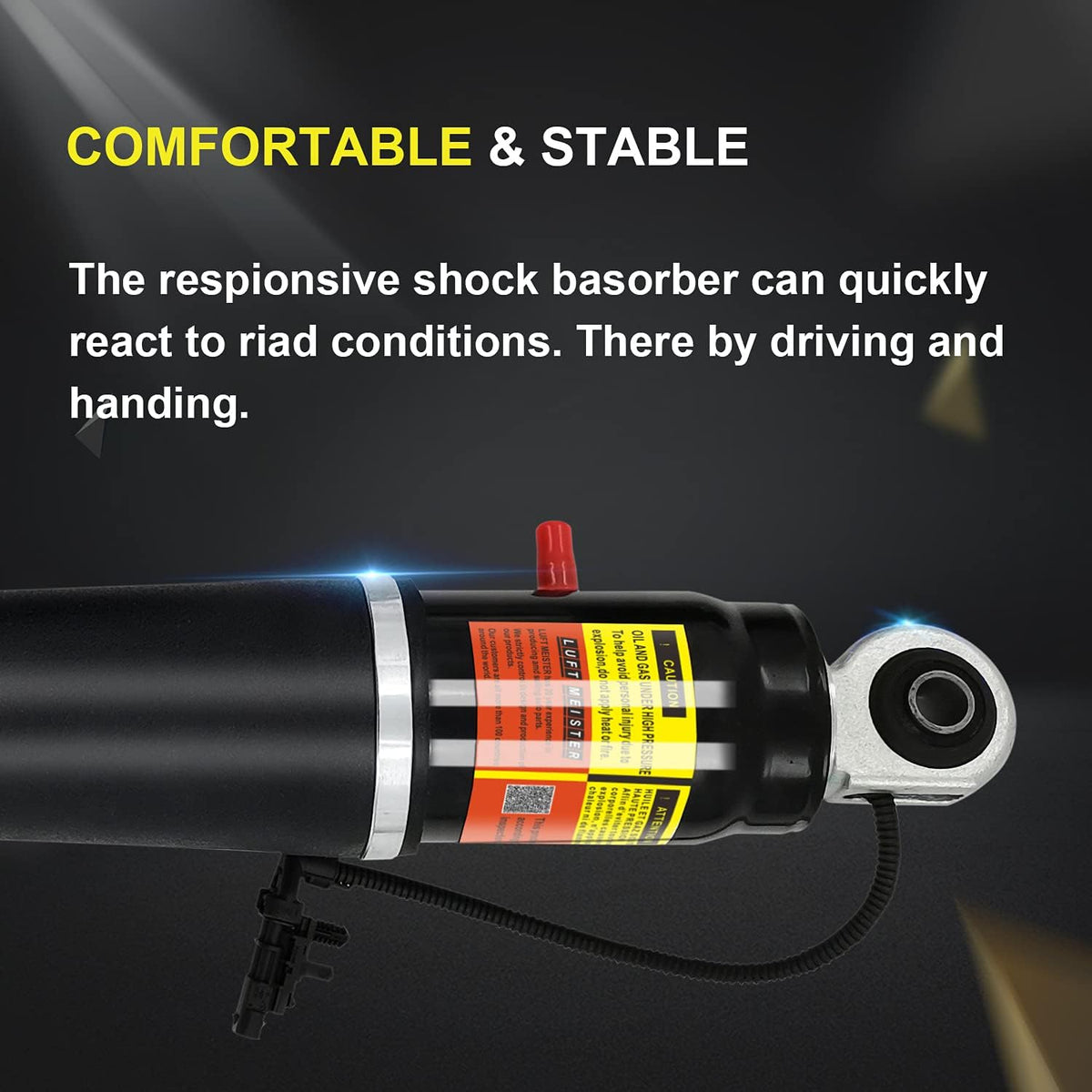 Rear Air Shock Absorber Pack of 2 H777