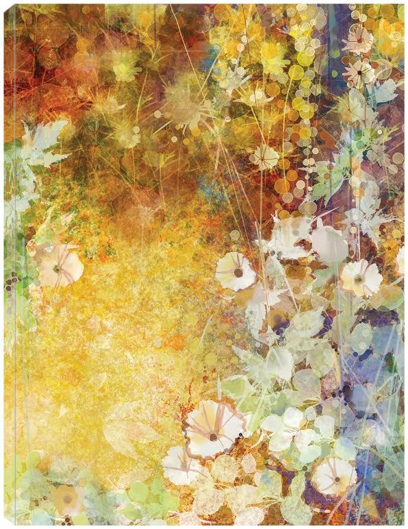 Vintage Floral Canvas Art 24x32 J54538