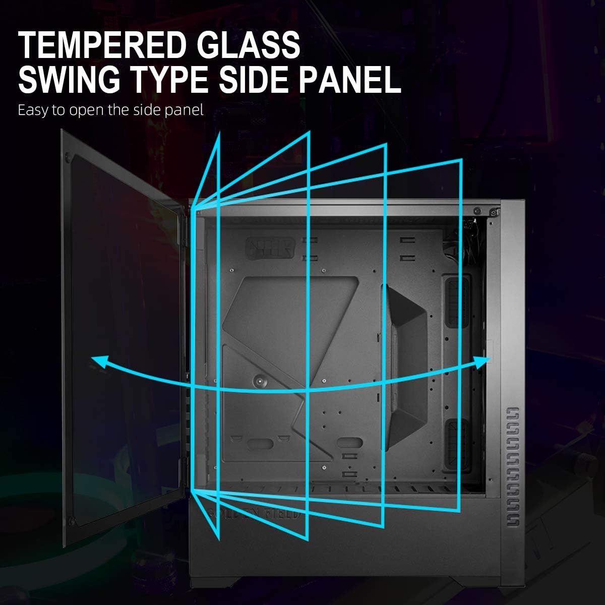 ATX Gaming PC Case with Side Window O404