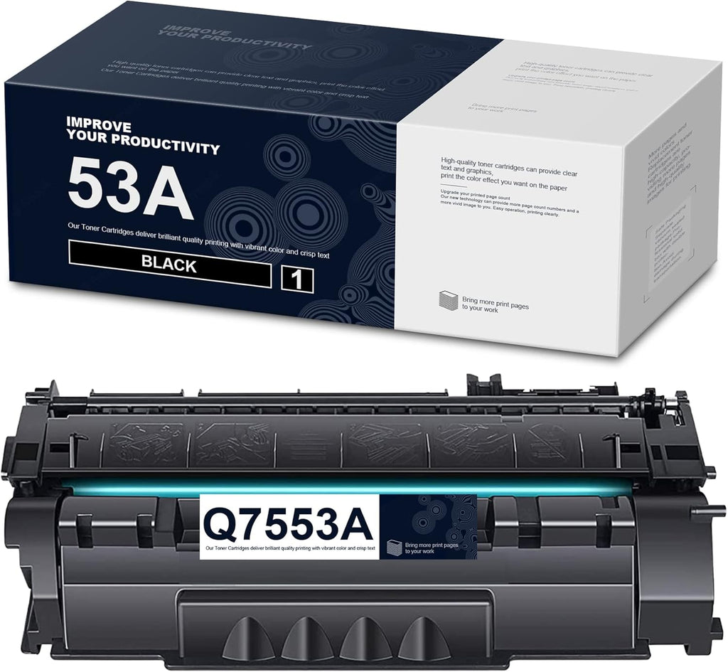 Compatible 53A Toner Cartridge Black 1-Pack P76174