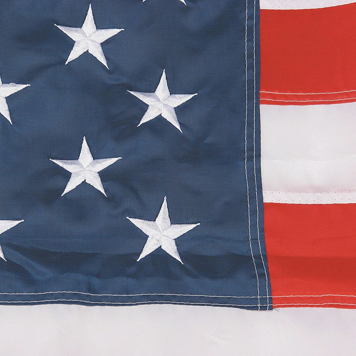 American Flag with Embroidered Stars Z4985