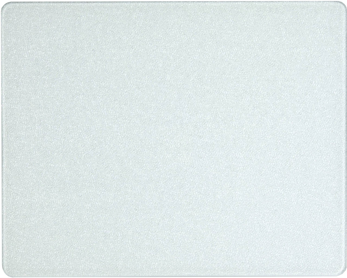 White Tempered Glass Cutting Board F371179