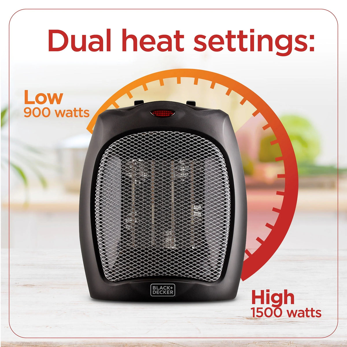 Ceramic 1500W Portable Space Heater B2315