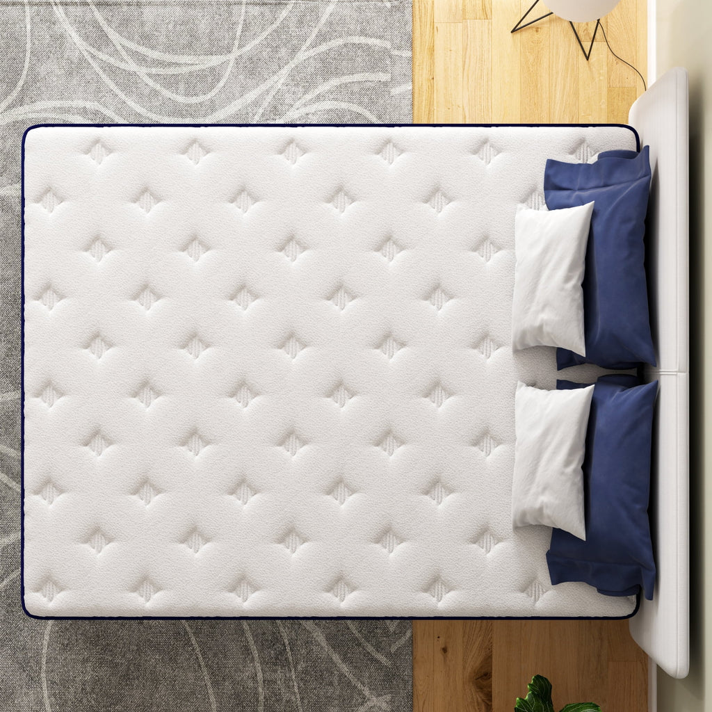 Queen 10 Inch Hybrid Memory Foam Mattress G759
