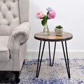 Reclaimed Wood End Table E778167