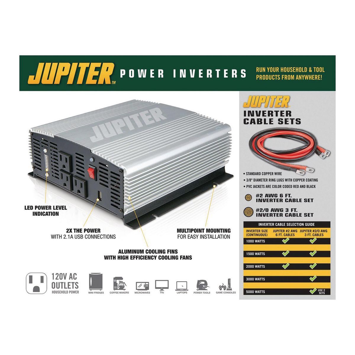 3000 Watt Modified Sine Wave Power Inverter J307