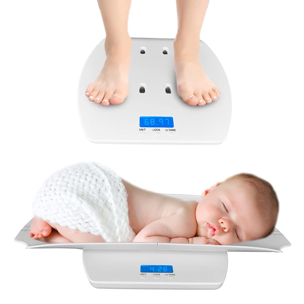 Digital Baby Scale with Hold Function, LCD Display B797808