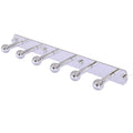 Polished Chrome 6-Position Tie & Belt Rack P4107