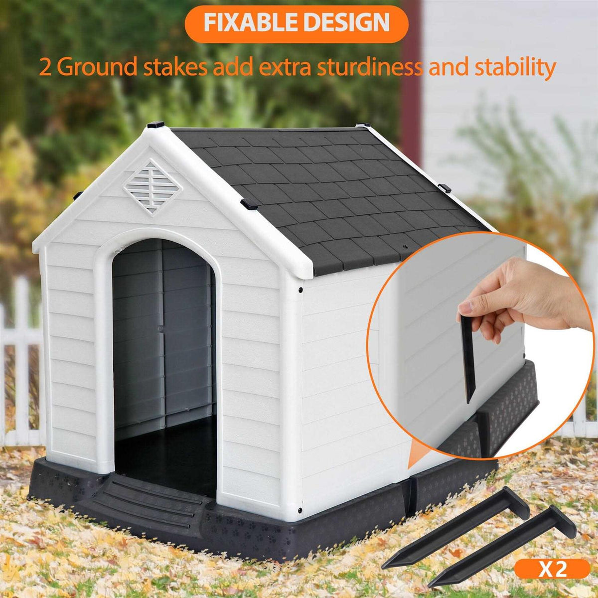 Large Insulated Waterproof Dog House Z42462