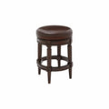 Walnut Counter Height Swivel Stool T28037