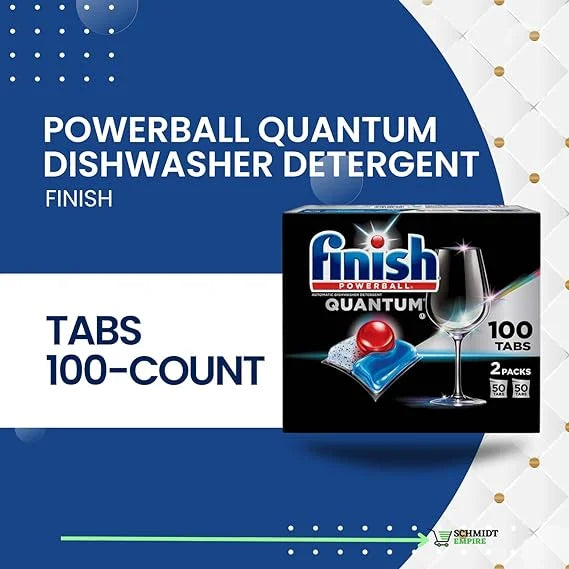Dishwasher Detergent Tabs 100 Count Pack of 2 E616