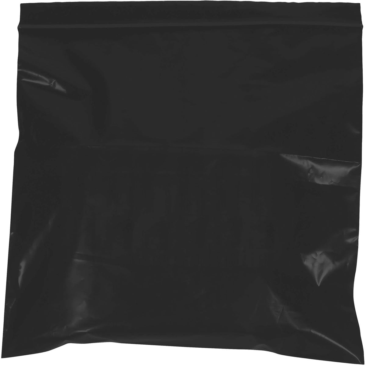 Black 2 Mil Poly Bags 1000/Case C688464