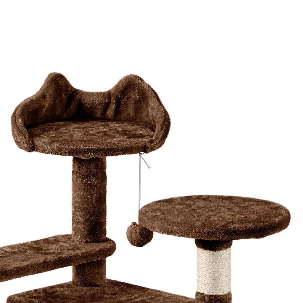 Brown Cat Tree with Scratching Post H798