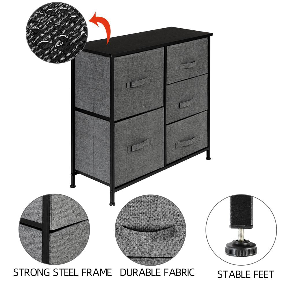 5 Drawer Storage Dresser J719