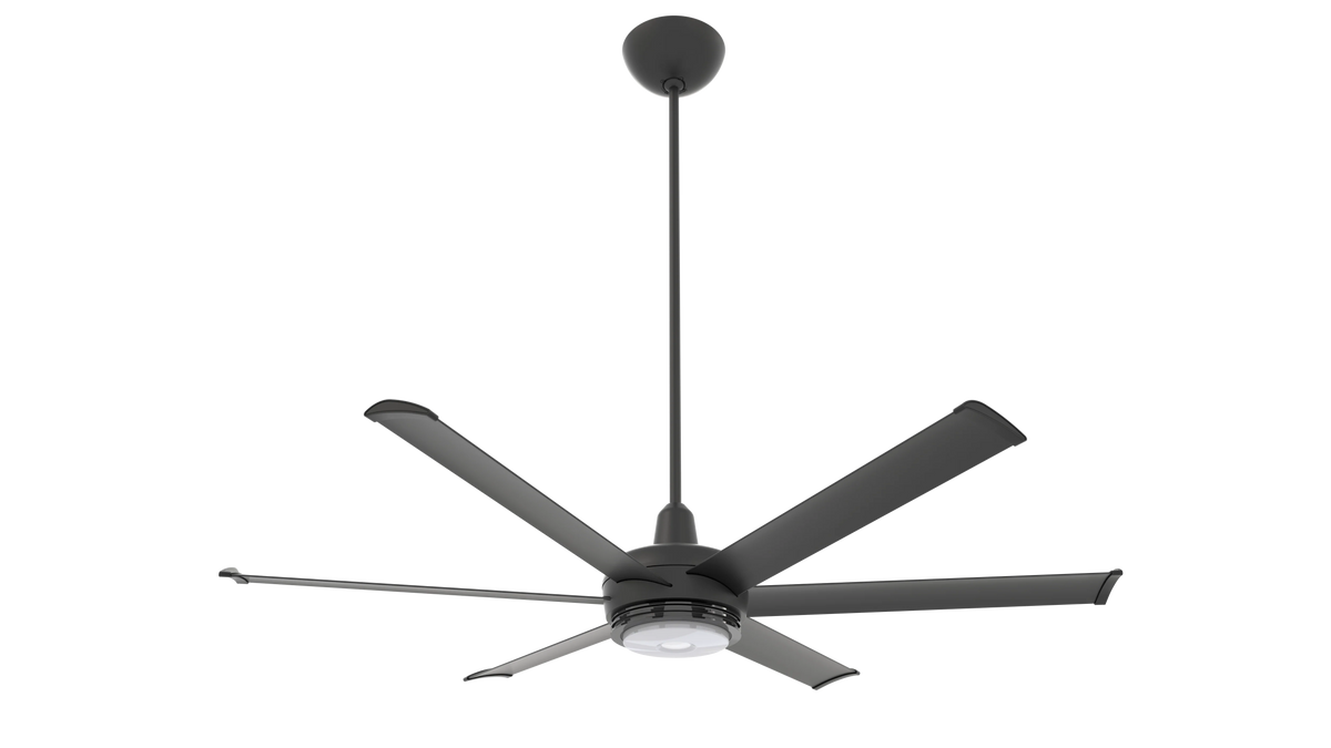 Black 60 Ceiling Fan with Downlight and Uplight I135448
