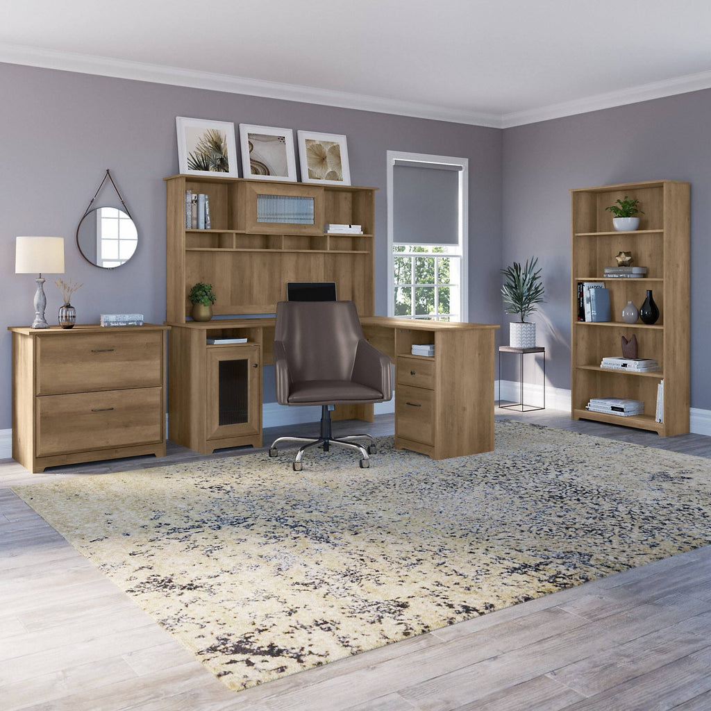 Tall 5 Shelf Bookcase B382