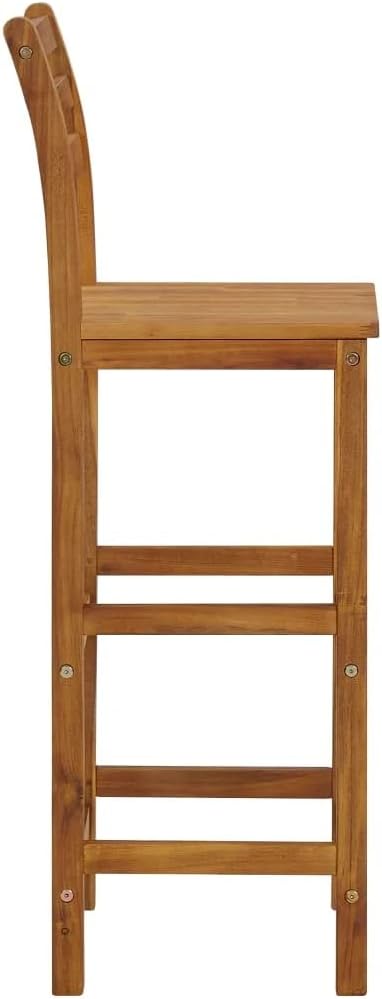 Acacia Wood Bar Stool S533335