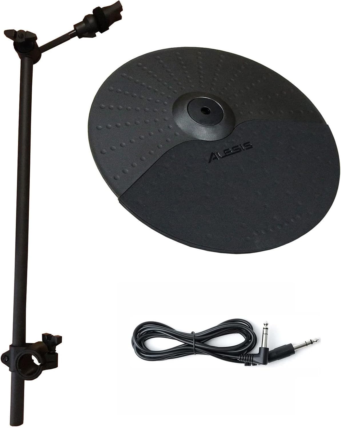 10 inch Cymbal with Cymbal Arm/Clamp and 10ft Connection Cable K140