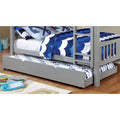 Gray Wood Twin Trundle V378
