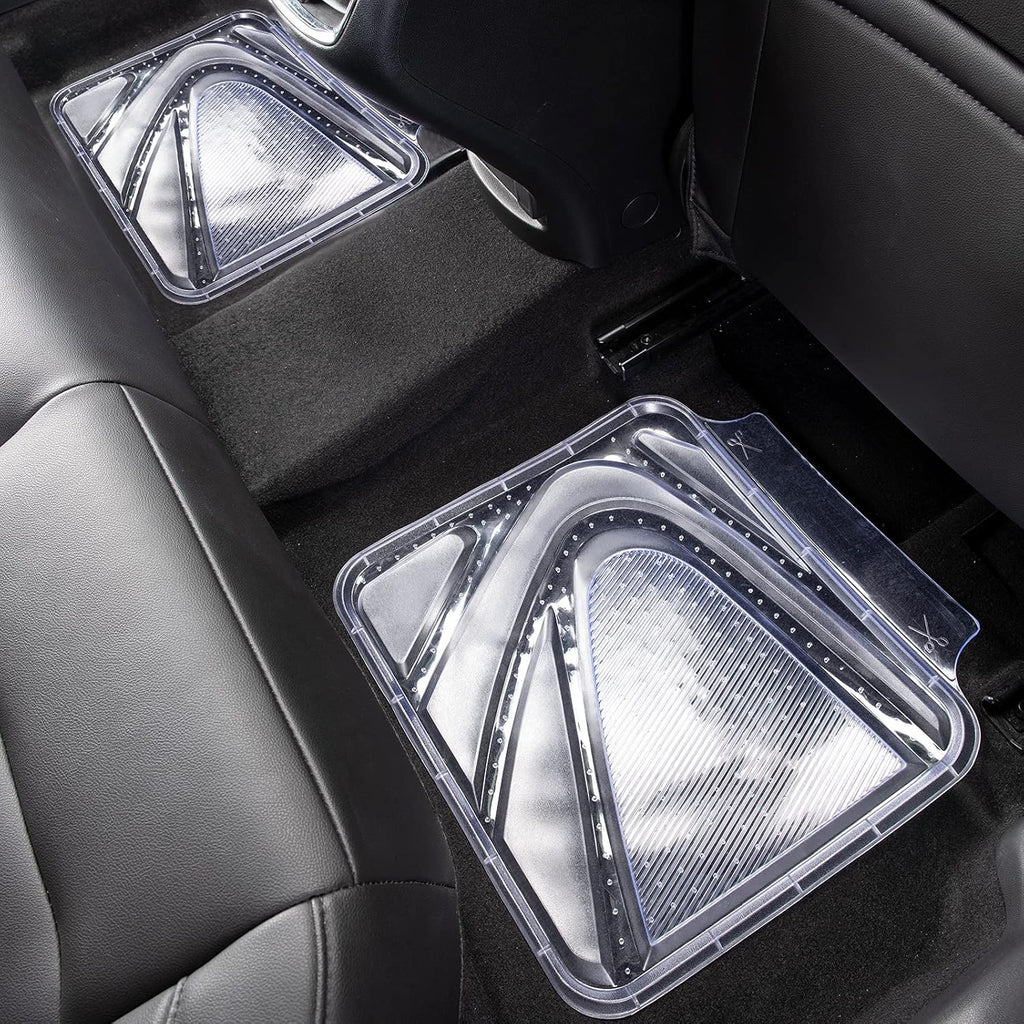 4-Piece Universal Fit Rubber Car Floor Mats O71611