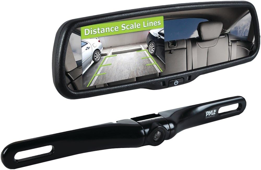 Backup Car Camera Rear View Mirror Monitor System with 4.3 LCD Display B869697