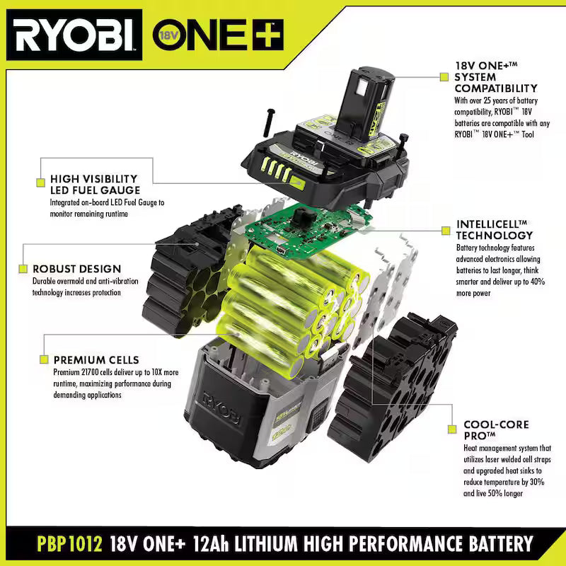 18V 12.0 Ah Lithium-Ion Battery U893170