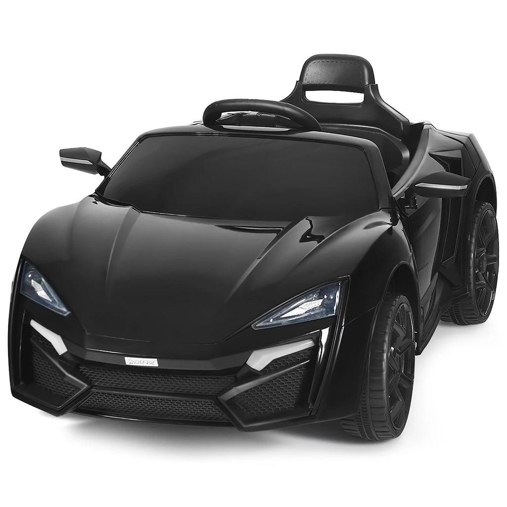 12V Kids Ride On Car with Lights MP3 Openable Doors Pink Z860