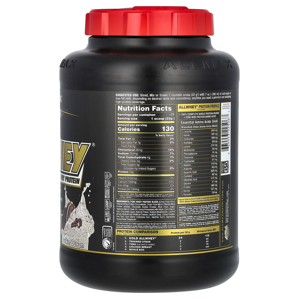 Whey Protein Cookies & Cream 5 lbs H381632