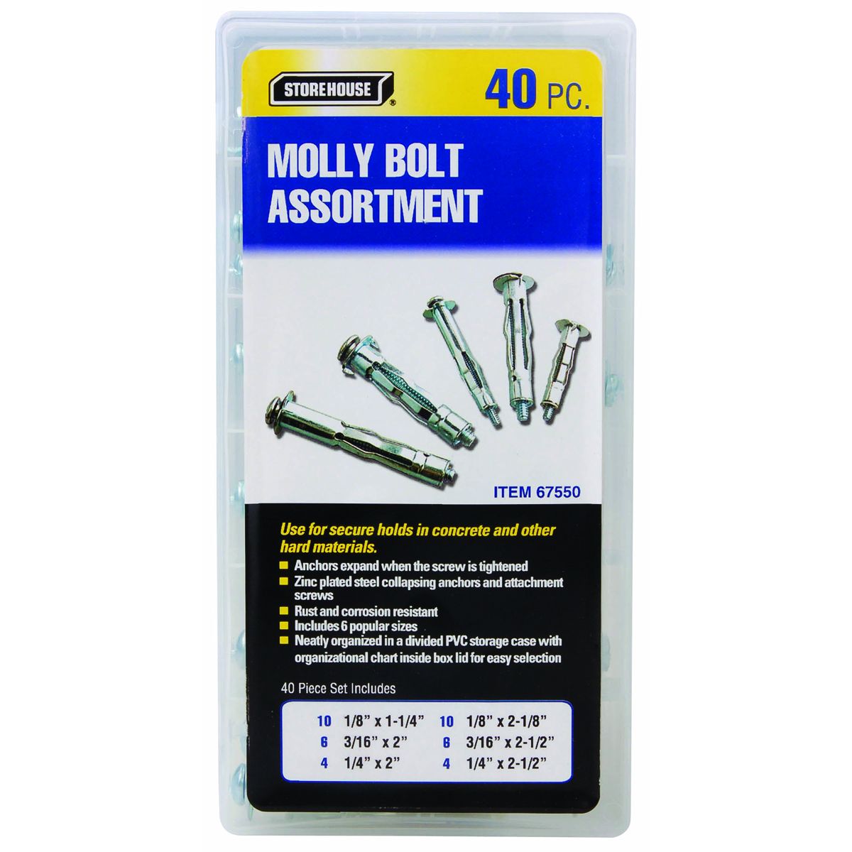 40 Piece Bolt Assortment B784