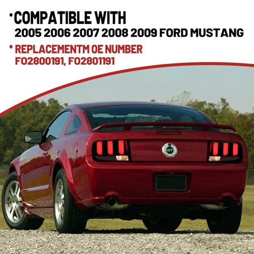 Smoked Black LED Tail Lights Left + Right A847729