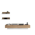 Teak & White TV Stand A181