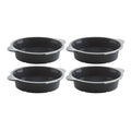 Black and Gray 4X Round Cake Pans C960431