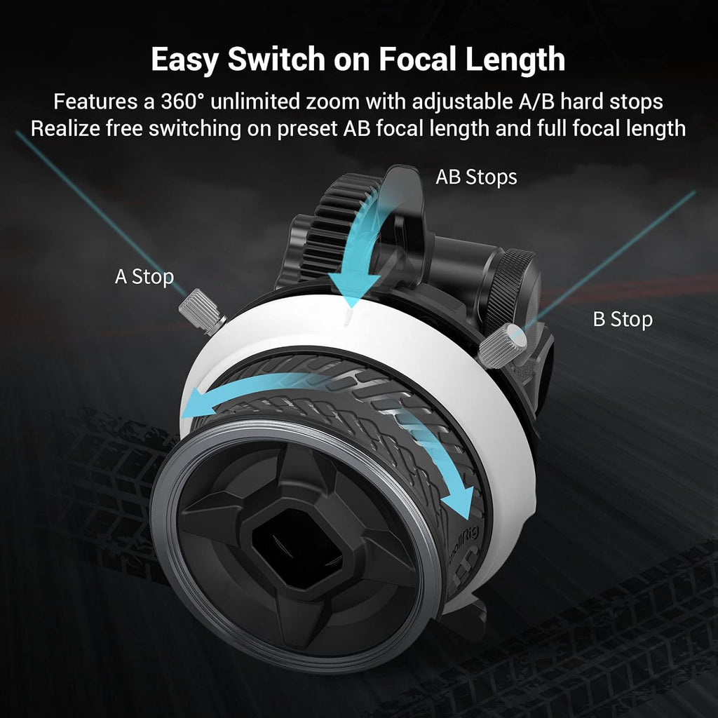 Mini Follow Focus with 15mm Rod Clamp and Gear Ring Belt M569441