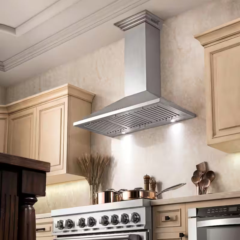 30 in. 400 CFM Stainless Steel Wall Mount Range Hood P60335