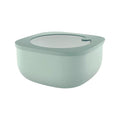 Shallow Airtight Fridge Freezer Microwave Containers 1900cc Sage Green U4732