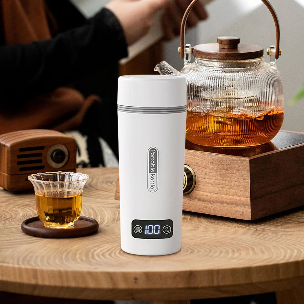 Portable Heating Kettle white U44325