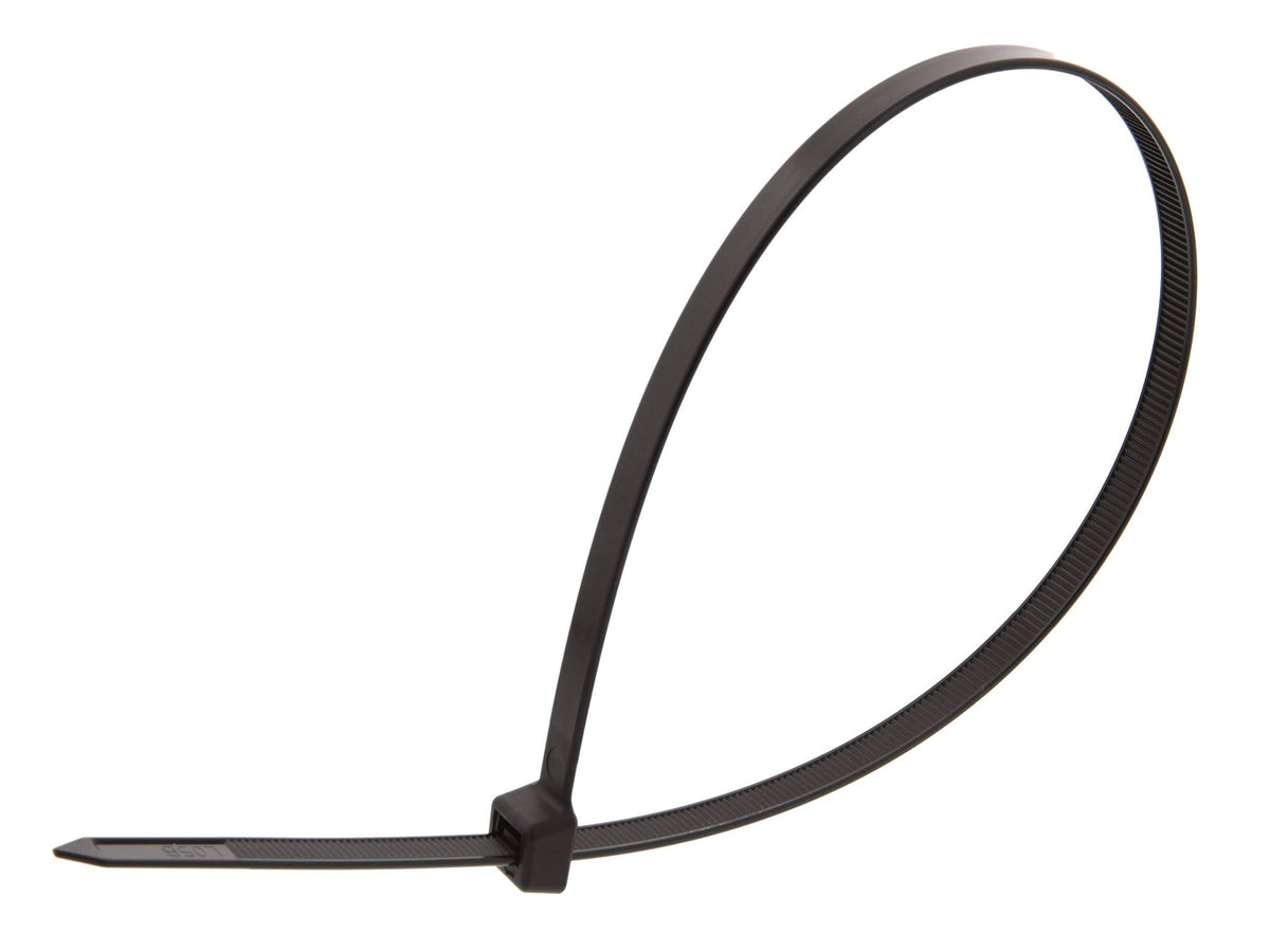 Black UV Heavy Duty Cable Tie - 100 Pack N21565