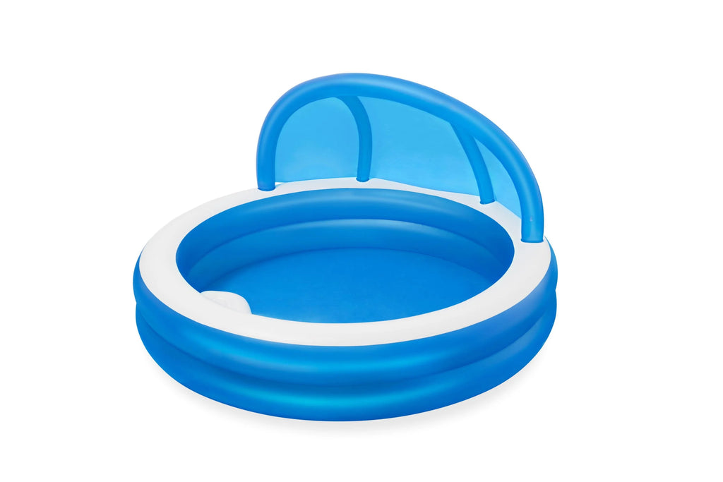 7'11 x 55 Inflatable Round Kiddie Pool with Sunshade X230