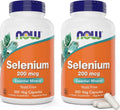 Selenium 200mcg Capsules, 300 Count Pack of 2 M6426