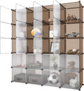 20 Cube Plastic Storage Organizer N4664