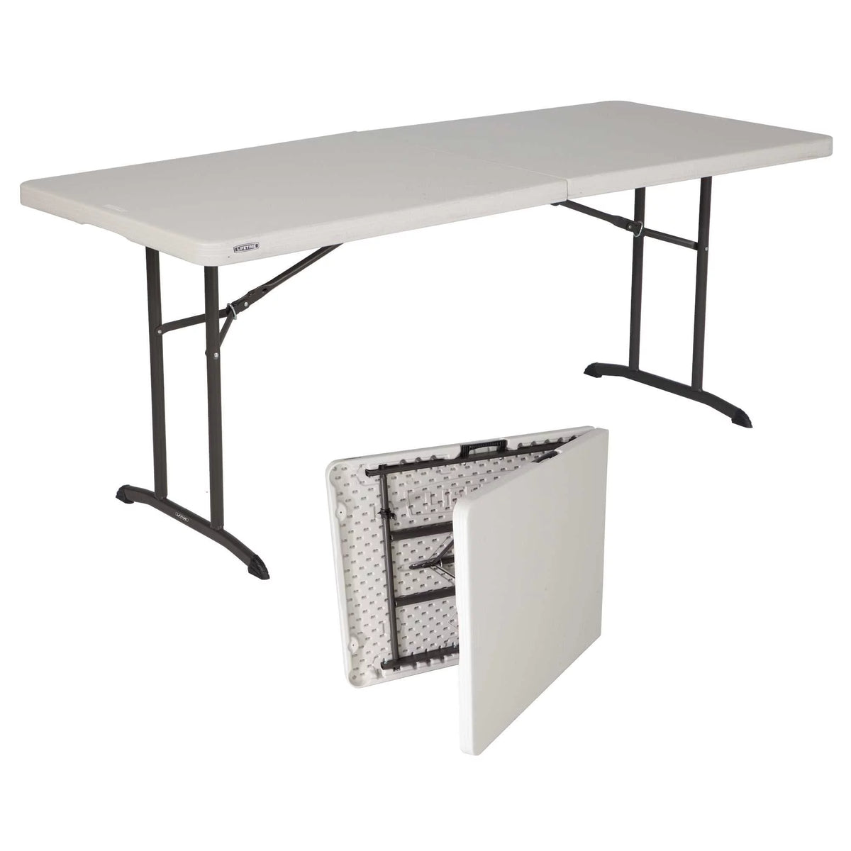 6 Foot Rectangle Fold-in-Half Table A8911
