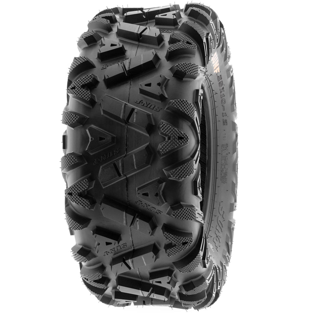 All Terrain ATV UTV Tires 25x10-12 6 PR Pair of 2 G147