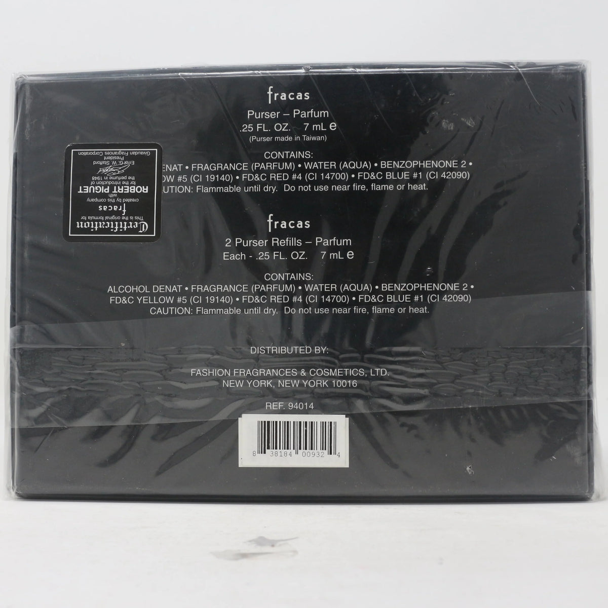 Parfum 0.25oz/7ml With 2 Refills Each 0.25oz U904