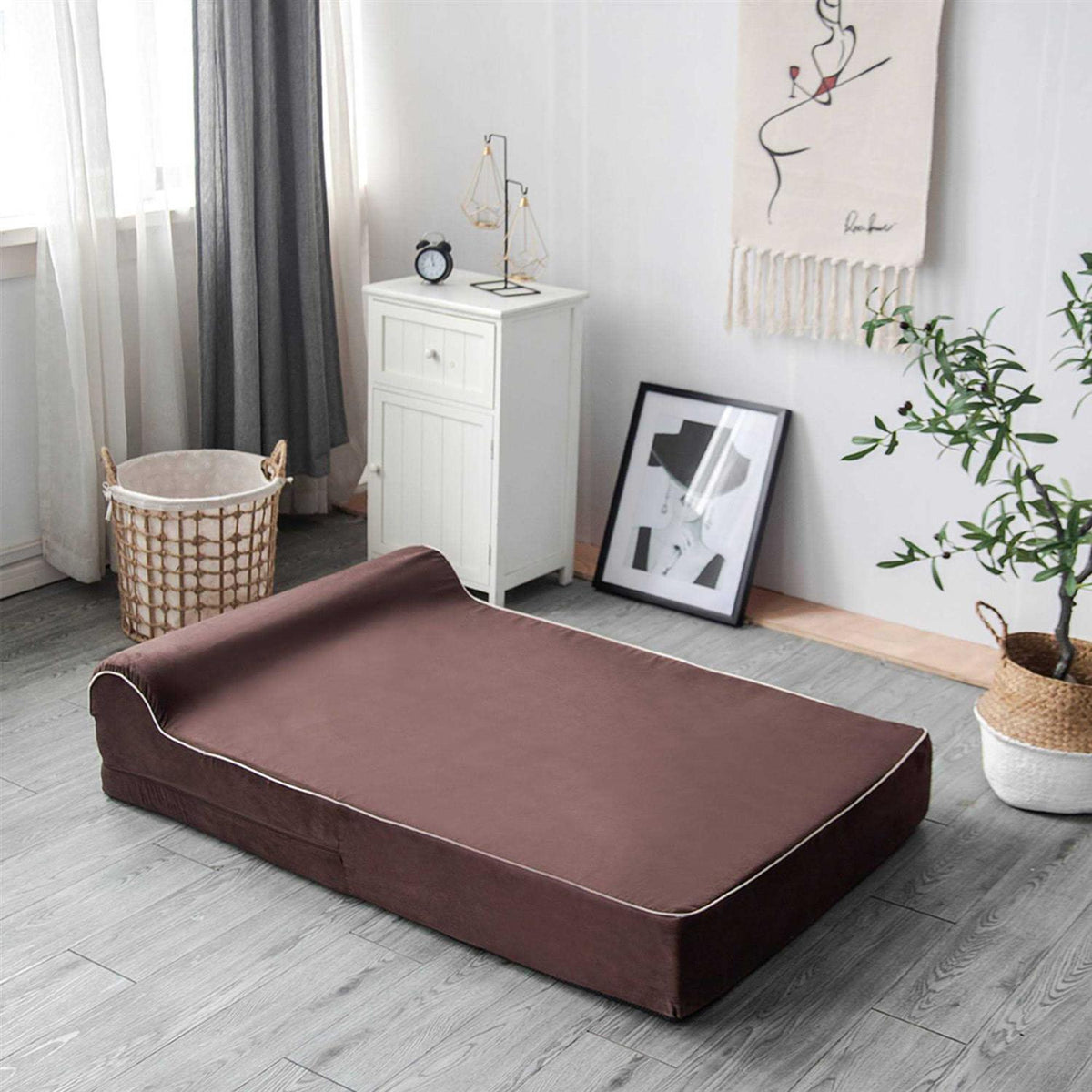 Dog Bed with Pillow Memory Foam B386331