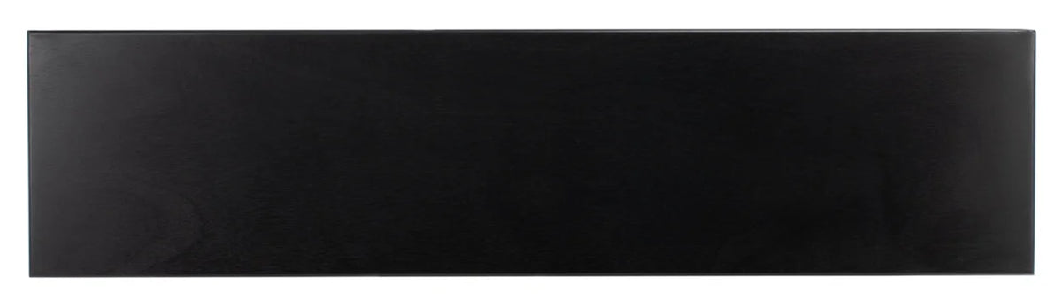Black Wood Console Table with Drawer B38379