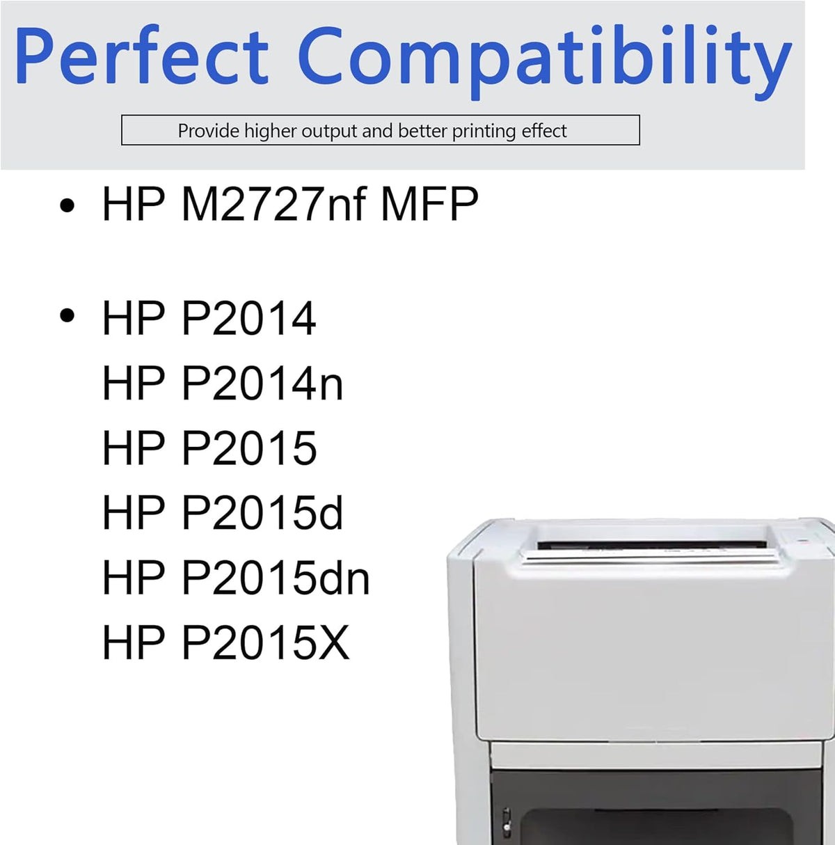 Compatible 53A Toner Cartridge Black 1-Pack P76174