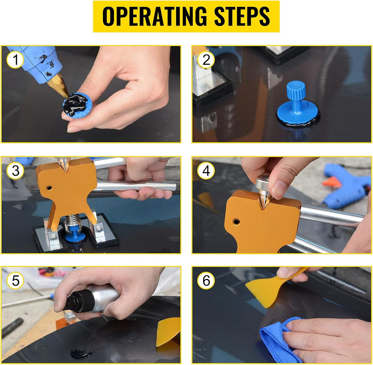 98 Pcs Paintless Dent Repair Kit G140906